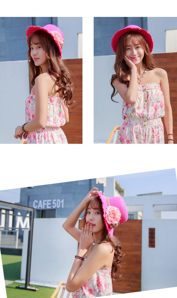 DG1689毛边大花朵草帽 (19)