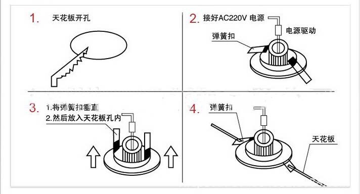 灯具安装图