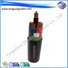 ZR-YJV22-3*25+1*16阻燃鋼帶鎧裝低壓電力電纜國標銅芯電纜