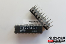 直插 PT2272-L4 SC2272-L4接收解碼器/有鎖存功能 DIP-18全新原裝