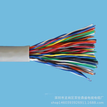 阻燃純銅國標室內50芯25對電話線 HPV25P*2*0.4 大對數通信電纜
