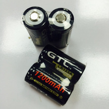充電電池3V GTL CR123A/16340 充電鋰電池 3V 1200mAh數碼電池