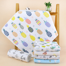 紗姿時代紗布嬰兒隔尿墊透氣吸水可洗新生兒童用品50*70cm