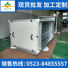 供應 不銹鋼蒸汽散熱器 板翅片換熱器 小型空氣加熱器 熱交換器