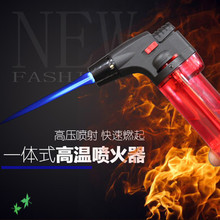 廠家直銷批發高溫焊槍打火機個性精品防風戶外用品點雪茄打火機