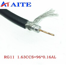 RG11同軸電纜96網0.16AL鋁鎂編織CATV廣播電視主干線SYWV-75-7