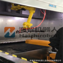 噴塗車間水簾櫃噴漆房機器人 自動噴油機械手臂 五六軸噴漆往復機