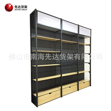 【工廠直銷】連鎖店鋼木超市貨架|精品店貨架|展示貨架
