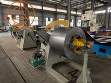 江陰博世傑供應梯邊電纜橋架成型生產線-2mm厚 成型沖孔切斷一體