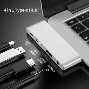 Type-C hubUչ]ĺһ TYPE-CDUSB3.0+HDMI+AUDIO3.5+PDչ]