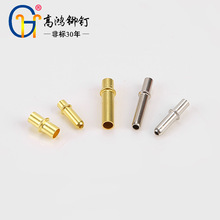 外徑φ1.5-10/長度5-50mm現貨非標空心針 定制圓孔銅針/直管插針