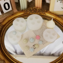 diy奶油淋面蛋糕蠟燭愛心星星裱花粒裝飾硅膠模具 巧克力餅干模具