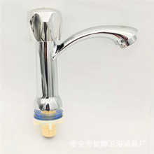 台式鋅合金單冷臉盆面盆菜盆廚房陽台浴室單冷水龍頭廠家直銷