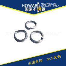 彈墊 開口墊片304不銹鋼彈墊圈 標准彈簧墊圈 M2-M36按需制作平墊