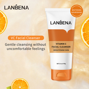 LANBENA VITAMIN C FACIAL CLEANSER VCϴ100gӡ棩