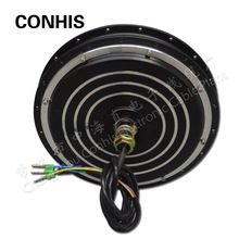 24V36V48V電動車輻條電機500W-1000W前輪無刷無齒輪轂電機銀黑色