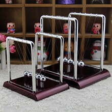 大號款~牛頓擺球撞球 居家裝飾擺件 (大圓)禮品擺件 工藝禮品
