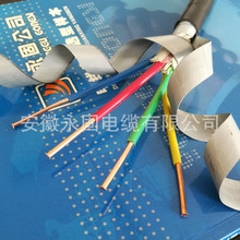 廠家直銷YJV22-3*6+1*4動力電力國標極速發貨鋼帶鎧裝電力電纜