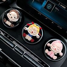 汽車香薰出風口裝飾車載香薰奔馳內飾擺件美少女可愛娃娃掛件女士