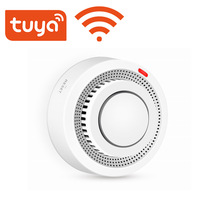 塗鴉智能WIFI無線煙霧報警器家用消防專用火災感應煙感無線遠程