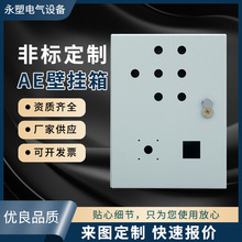 仿威圖AE壁掛式機箱監控電源箱戶外控制櫃配電箱機櫃外殼新能源