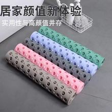浴室大孔防滑墊淋浴房家用洗澡廁所腳墊衛生間地墊防水浴缸腳墊防