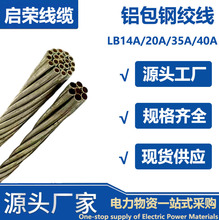 廠家供應鋁包鋼絞線JLB14A/20A/30A/40A架空線路用接地線電力鐵路