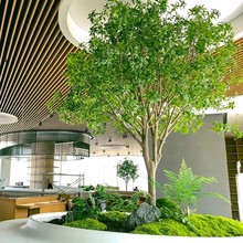高端馬醉木仿真植物櫥窗造景室內裝飾樹仿生綠植大型假樹簡約景觀