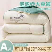 大豆纖維被子被芯四季通用棉被棉居宿舍春秋被單人秋冬被禮品包郵