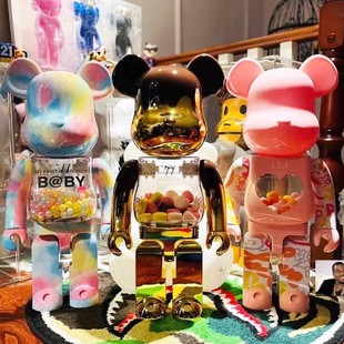 bearbrick400%ܳeľܔ[͏dˇgkż28cm