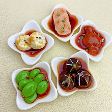 廠家直銷大號食玩樹脂配件diy冰箱貼創意貼片鑰匙扣吊墜裝飾材料