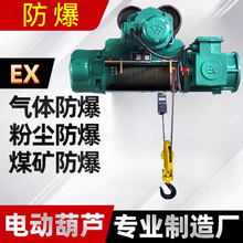 防爆電動葫蘆1噸2噸3噸5噸10T鋼絲繩葫蘆起重行車吊機提升機