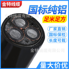 高壓中壓電線電力電纜定制電力鋁芯三芯國標包檢測鎧裝阻燃耐火