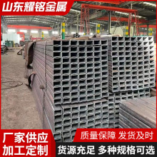 焊接無縫方矩管Q355B 方管鐵加工熱鍍鋅方鋼管厚壁直角黑光亮方管