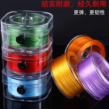 水晶彈力線扁形氨綸彈力線松緊線diy穿珠子的皮筋線手鏈線接發線