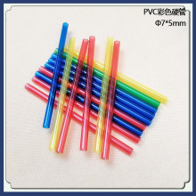 批發PVC彩色硬管阻燃管小棍子線管塑料電線管玩具管量大價優廠家