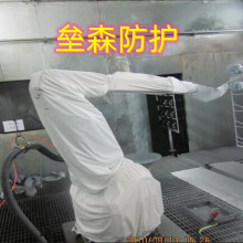 M-900iB/330L機器人防靜電防塵阻燃專用防護服廠家直銷壘森靜電衣