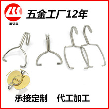 不銹鋼異形彈簧 卡圈卡簧S掛鈎線成型鐵線鋼絲折彎供應高難度彈簧