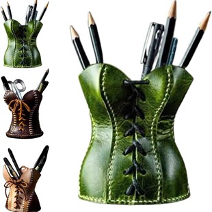 羳Corset pencil cup leather ƤoUPPܹPͲ