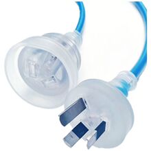 供應澳大利亞插頭電源線延長線澳洲插頭電源線澳標插頭帶梅花尾