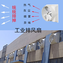 負壓風機廠房降溫通風排風扇排熱氣煙霧灰塵負壓風機工業排風扇