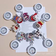 伸縮護士表配件電子掛表學院派可愛護士用胸表醫生懷表女款口袋表