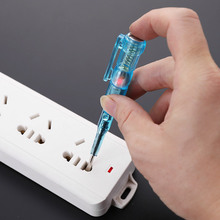 外貿電筆一字型家用電筆 試電筆測電工儀器地攤廠家批發