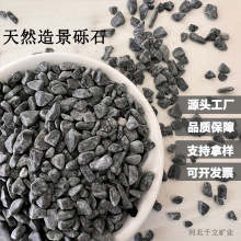 現貨灰色景觀水洗石日式庭院裝飾造景枯山水石子廠家供應碎石礫石