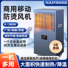 工業暖風機大面積取暖器養殖工廠加熱節能電暖氣商用大功率熱風機