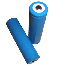 18650手電筒鋰電3.7V2000mAh高容量強光手電筒專用尖頭鋰電池