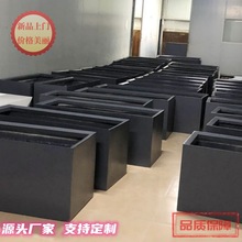 戶外玻璃鋼長條花箱玻璃鋼花盆隔斷花盆玻璃纖維花盆容器源頭廠家