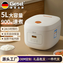 德國品牌Gemet電飯煲家用5L智能預約煮飯煲湯大容量不粘鍋電飯鍋