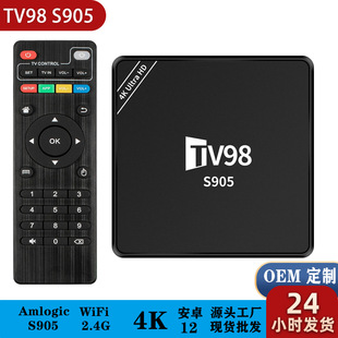 羳TV98 S905 C픺 Android 12 4KWjҕplWiFi5G TVBOX