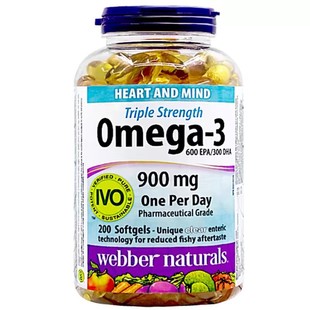 Webber Naturals~Omeg3ߝsDHA200